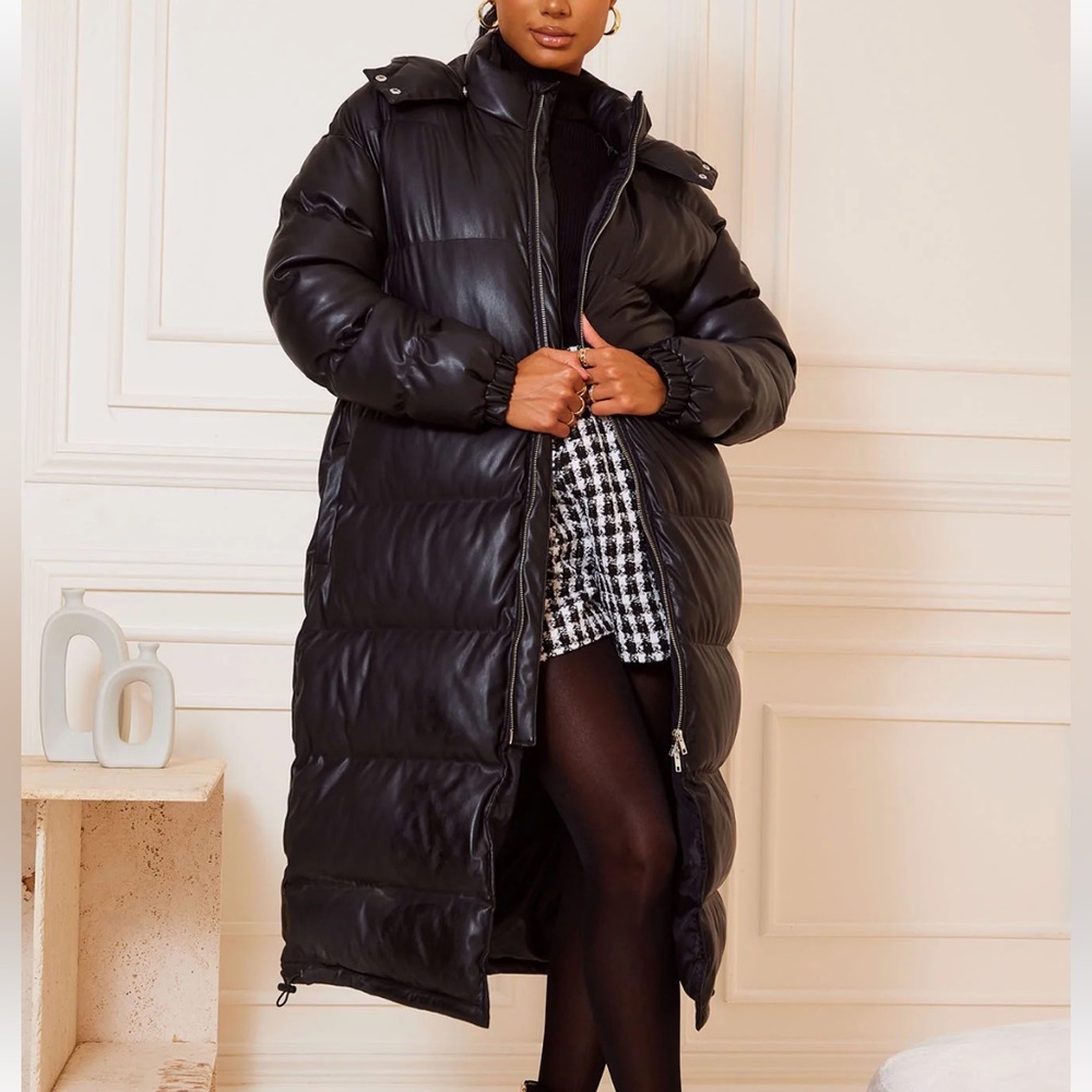 Fashion Nova Above Status Puffer Coat